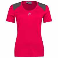 Head Club Tech T-Shirt Womens Pink Дамски тениски и фланелки