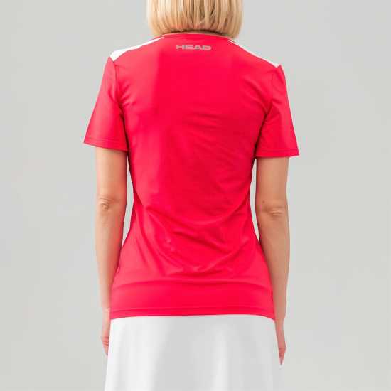 Head Club Tech T-Shirt Womens Pink Дамски тениски и фланелки