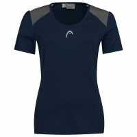 Head Club Tech T-Shirt Womens Тъмно синьо Дамски тениски и фланелки