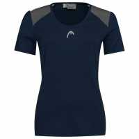 Head Club Tech T-Shirt Womens Dark Blue Дамски тениски и фланелки