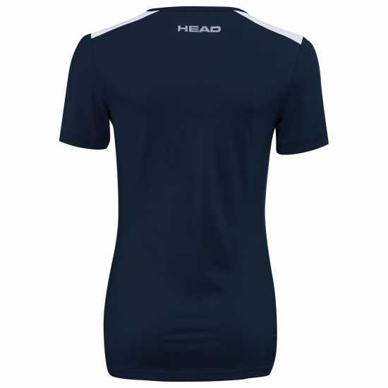 Head Club Tech T-Shirt Womens Dark Blue Дамски тениски и фланелки