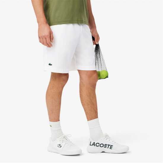 Lacoste Performance Tennis Shorts Бяло 001 Lacoste Performance Tennis Shorts Бяло 001