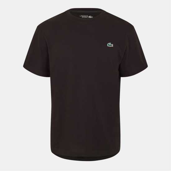 Lacoste Short Sleeve Moisture Wicking Performance T-Shirt Черно 031 