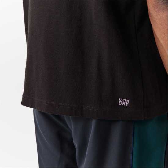 Lacoste Short Sleeve Moisture Wicking Performance T-Shirt Черно 031 