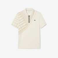 Lacoste Блуза С Яка Us Open Short Sleeve Performance Polo Shirt Бял ZFJ Lacoste Блуза С Яка Us Open Short Sleeve Performance Polo Shirt Бял ZFJ