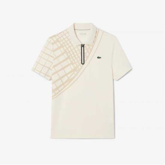 Lacoste Блуза С Яка Us Open Short Sleeve Performance Polo Shirt Бял ZFJ 