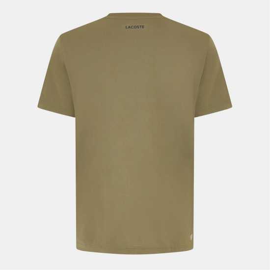 Lacoste Us Open Short Sleeve Performance T-Shirt Зелен E9F Lacoste Us Open Short Sleeve Performance T-Shirt Зелен E9F