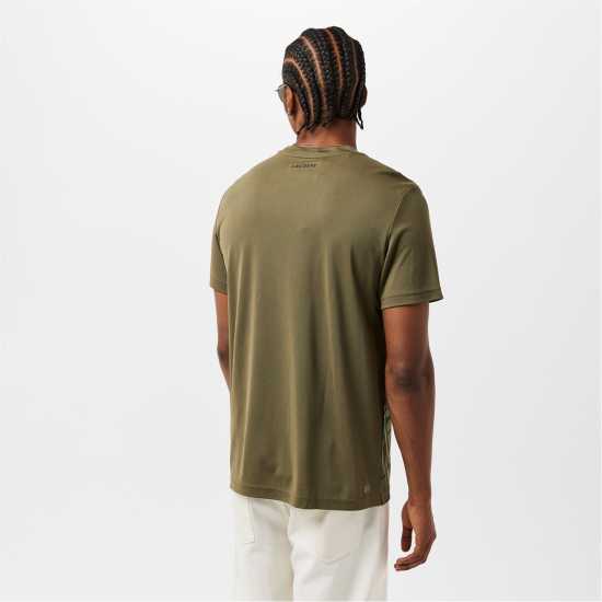 Lacoste Us Open Short Sleeve Performance T-Shirt Зелен E9F Lacoste Us Open Short Sleeve Performance T-Shirt Зелен E9F