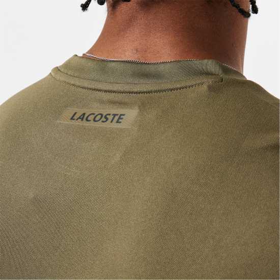 Lacoste Us Open Short Sleeve Performance T-Shirt Зелен E9F Lacoste Us Open Short Sleeve Performance T-Shirt Зелен E9F