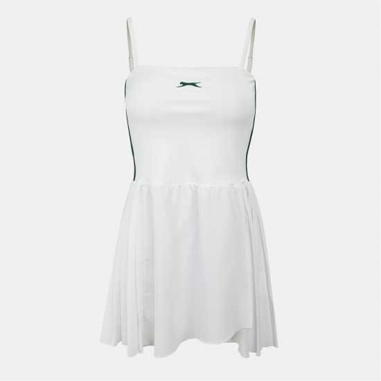 Slazenger Asy Tennis Dress White 