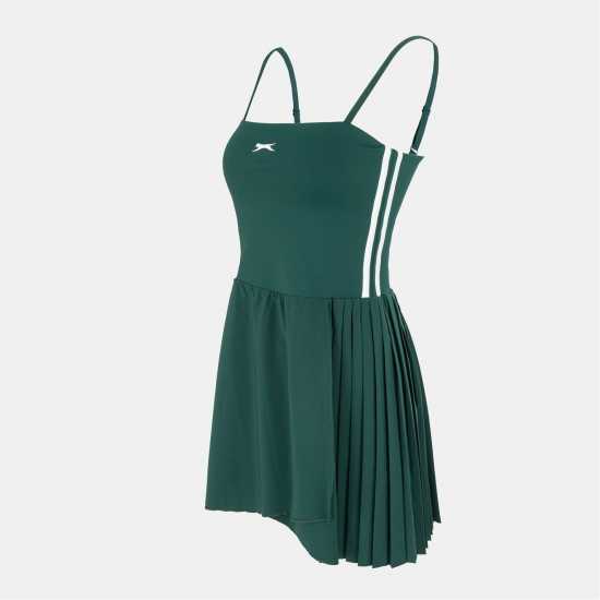 Slazenger Asy Tennis Dress Forest Green 