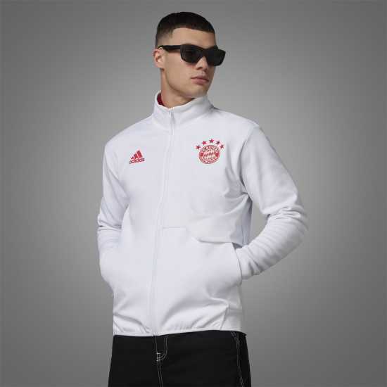 Adidas Bayern Munich Anthem Jacket Tracksuit 2022 2023 Top Mens  Футболни екипи за бягане