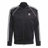 Adidas Originals Performance Tracksuit Tops Black Adidas Originals Performance Tracksuit Tops Black
