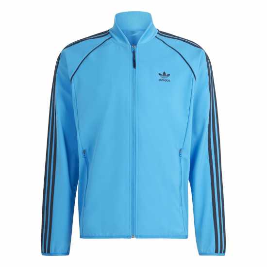 Adidas Originals Performance Tracksuit Tops Blue 