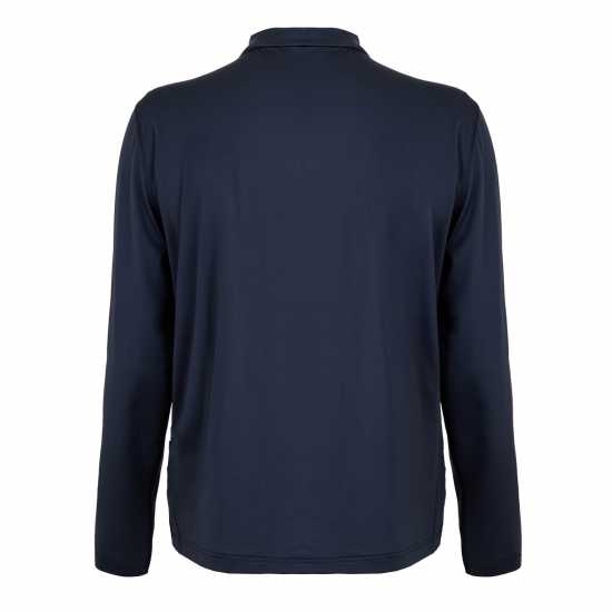 Hugo Boss Boss Men's  Green Quarter Zip Performance Tracksuit Top Navy 
