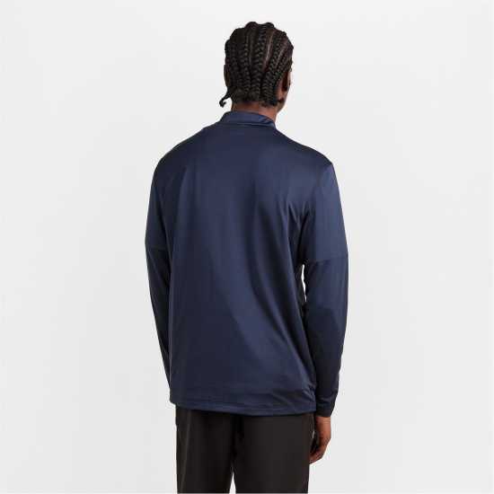 Hugo Boss Boss Men's  Green Quarter Zip Performance Tracksuit Top Navy 