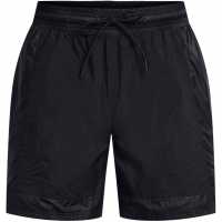 Under Armour Armour Curry Woven Short Tracksuit Bottom Mens Черно Мъжки спортни екипи в две части