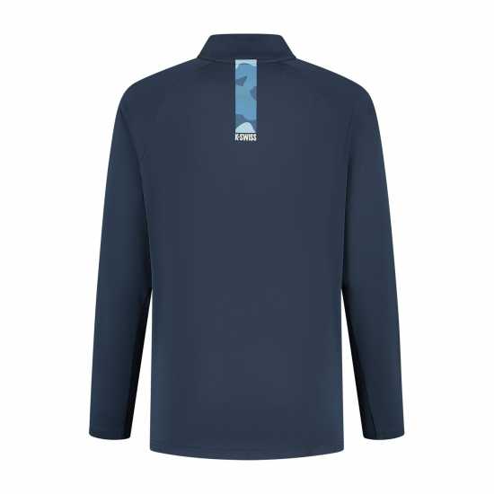 K Swiss Men's Hypercourt Weather-Resistant Long Sleeve Performance Tennis Jacket  