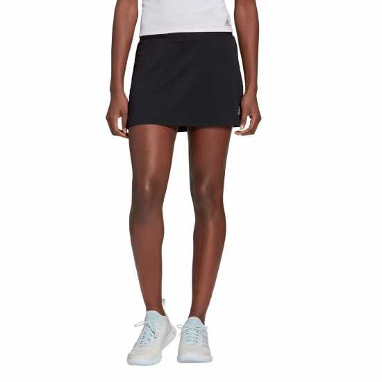 Adidas Дамска Пола Club Tennis Skirt Womens Черно/Бяло Бадминтон