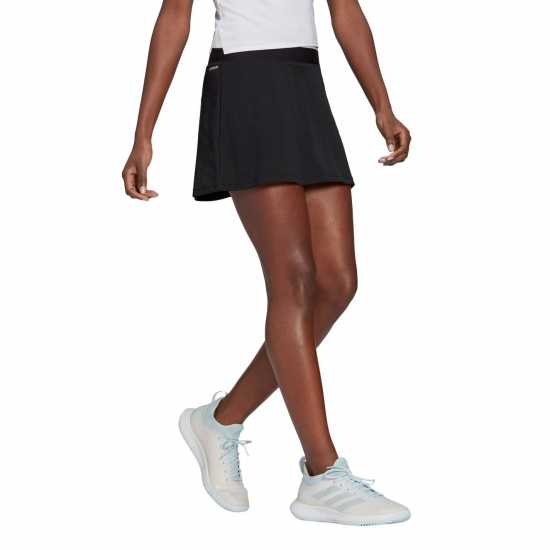 Adidas Дамска Пола Club Tennis Skirt Womens Черно/Бяло Бадминтон