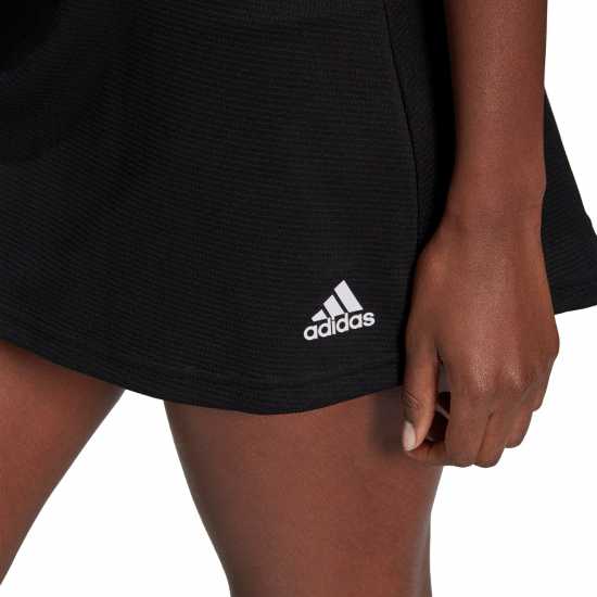 Adidas Дамска Пола Club Tennis Skirt Womens Черно/Бяло Бадминтон