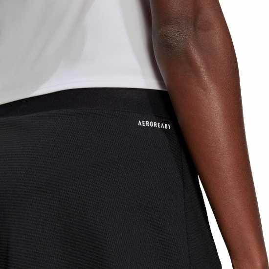 Adidas Дамска Пола Club Tennis Skirt Womens Черно/Бяло Бадминтон