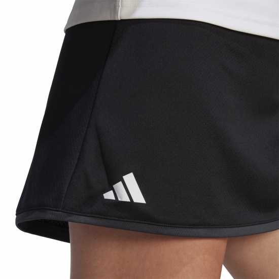 Adidas Дамска Пола Club Tennis Skirt Womens Черно/Бяло Бадминтон