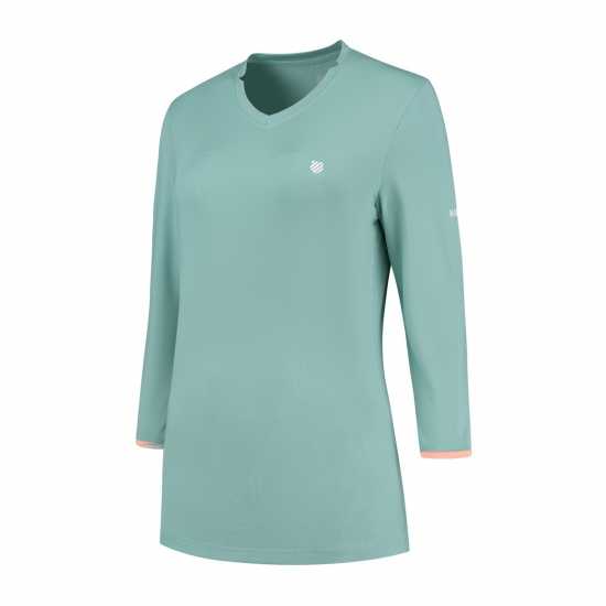 K Swiss Long Sleeve Performance Top Womens  Бадминтон
