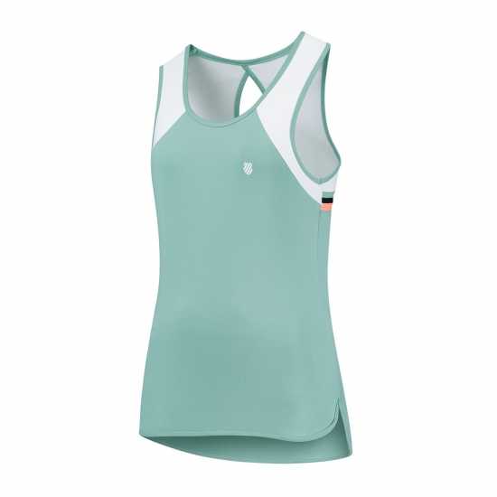 Бадминтон K Swiss Дамски Потник Hypercourt Advantage Tank Top Womens Нил Блу/Бяло K Swiss Дамски Потник Hypercourt Advantage Tank Top Womens Нил Блу/Бяло Бадминтон