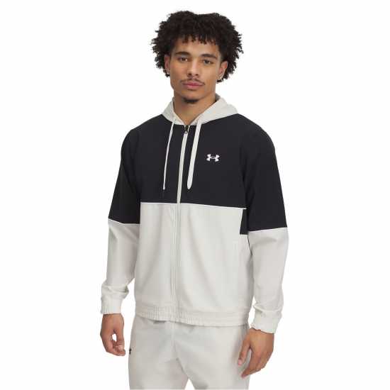 Under Armour Baseline Woven Performance Hoodie Кафяво Under Armour Baseline Woven Performance Hoodie Кафяво
