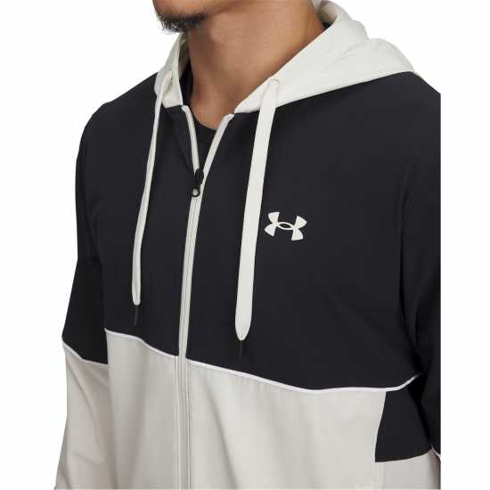 Under Armour Baseline Woven Performance Hoodie Кафяво Under Armour Baseline Woven Performance Hoodie Кафяво