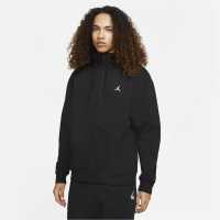 Nike Air Jordan Full-Zip Fleece Hoodie Mens Black Мъжки полар