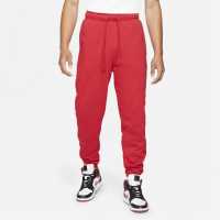 Nike Air Jordan Essentials Fleece Pants Red Мъжки меки спортни долнища