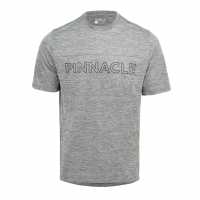 Pinnacle Tech Jersey Сиво Мъжки тениски и фланелки
