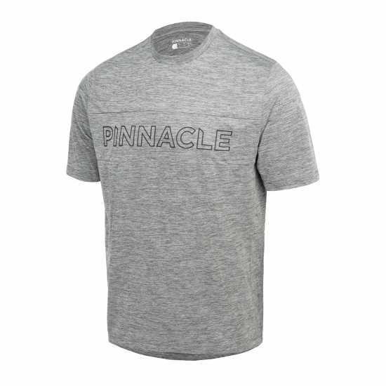 Мъжки тениски и фланелки Pinnacle Tech Jersey Сиво Pinnacle Tech Jersey Сиво Мъжки тениски и фланелки