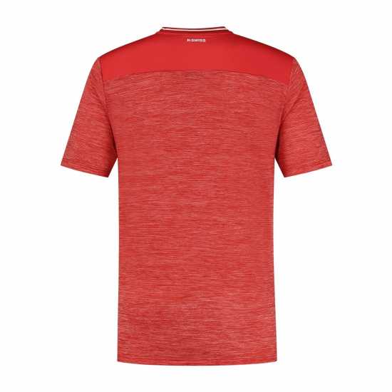 K Swiss Hypercourt Short-Sleeve Performance T-Shirt Мъндж-Лолипоп 