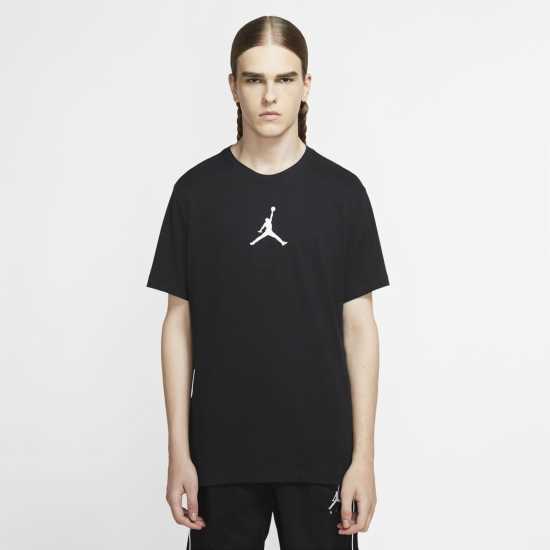 Air Jordan Jumpman Men's Short-Sleeve Crew T Shirt Черно 