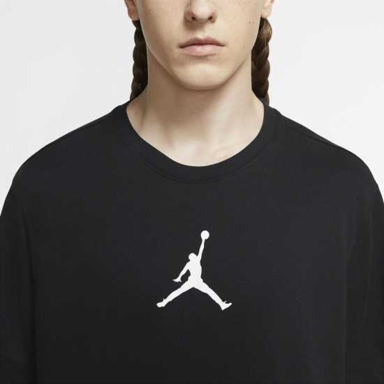 Air Jordan Jumpman Men's Short-Sleeve Crew T Shirt Черно 