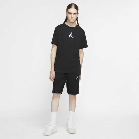 Air Jordan Jumpman Men's Short-Sleeve Crew T Shirt Черно 
