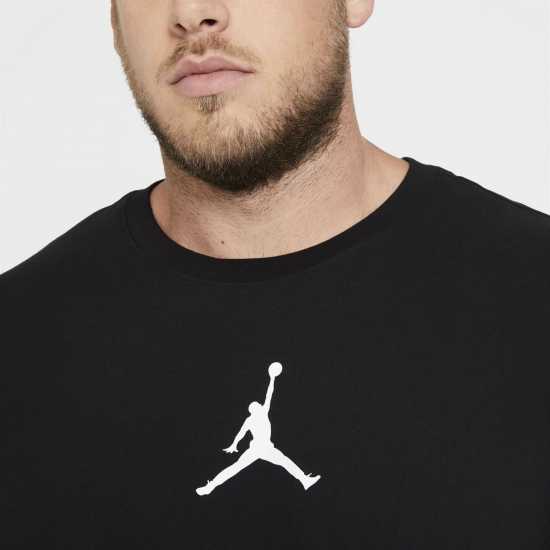 Air Jordan Jumpman Men's Short-Sleeve Crew T Shirt Черно 