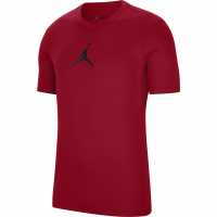 Air Jordan Jumpman Men's Short-Sleeve Crew T Shirt Red Мъжки ризи