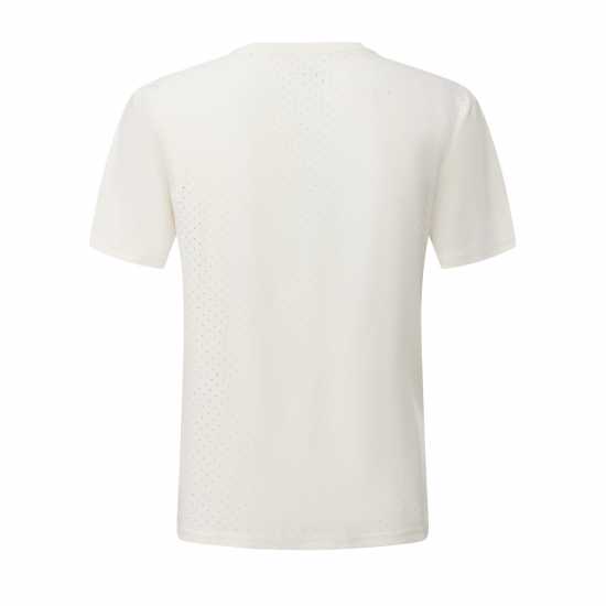 Slazenger Men's Perf Tennis Short Sleeve Performance T-Shirt White 