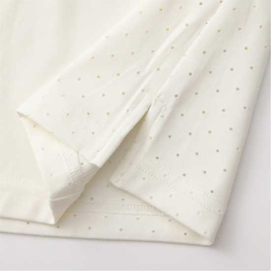 Slazenger Men's Perf Tennis Short Sleeve Performance T-Shirt White 