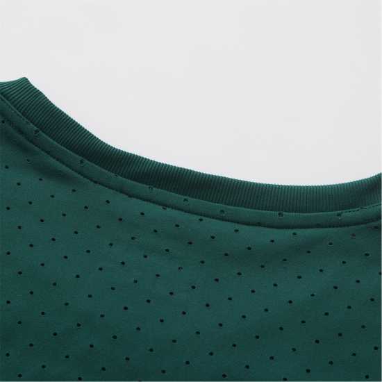 Slazenger Men's Perf Tennis Short Sleeve Performance T-Shirt Green 