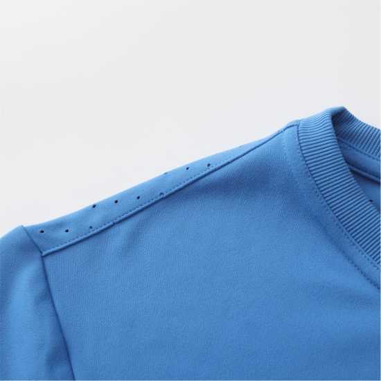 Slazenger Men's Perf Tennis Short Sleeve Performance T-Shirt Blue 