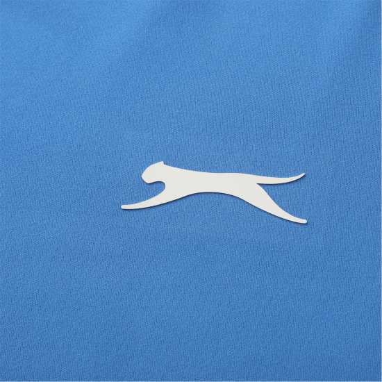 Slazenger Men's Perf Tennis Short Sleeve Performance T-Shirt Blue 
