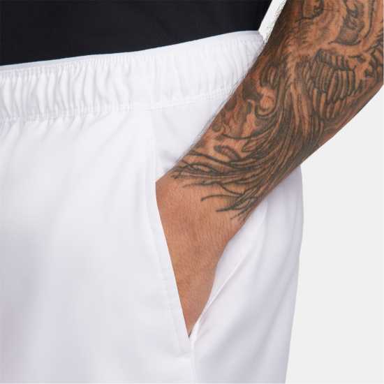 Nike Мъжки Спортни Шорти Court Victory Tennis Shorts Mens White/Black 