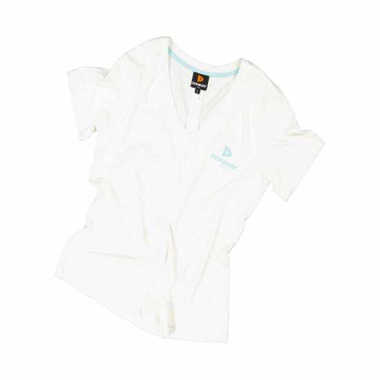 Donnay Дамска Тениска Tiffany T Shirt Ladies Iceman White Дамски тениски и фланелки