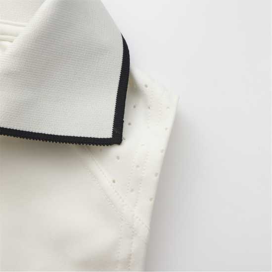 Slazenger Women's Sleeveless Polo Neck Performance Vest White 