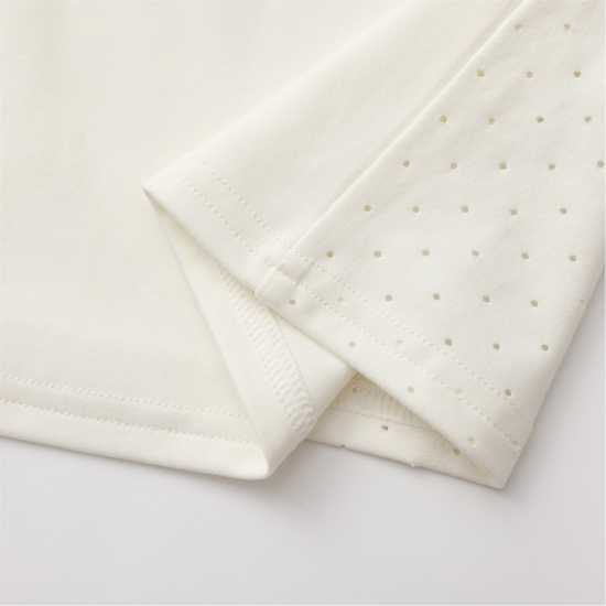 Slazenger Women's Sleeveless Polo Neck Performance Vest White 